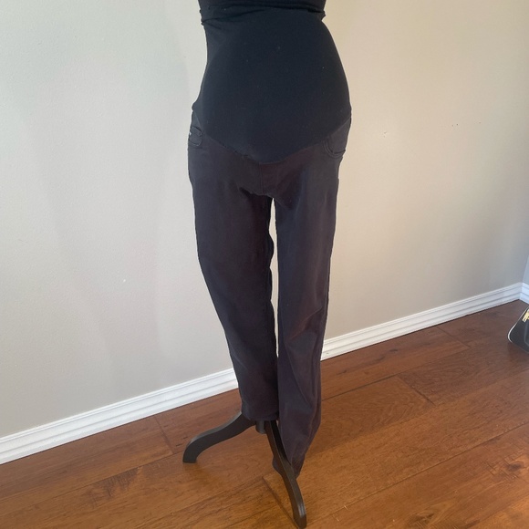 Black maternity jeans size 31R - Picture 1 of 4